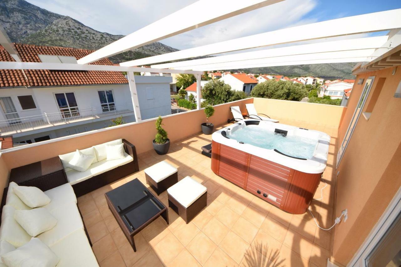 Luxury Penthouse With Jacuzzi In Orebic Exterior photo